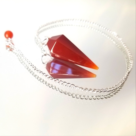 Carnelian Pendulum - Picture 3 of 3